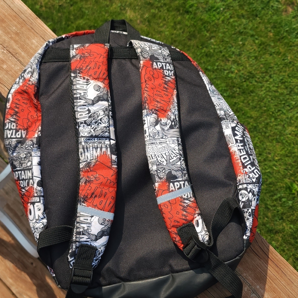 🌟 3 for $15 Deal! 🌟Marvel comics backpacks red white black - Picture 12 of 12